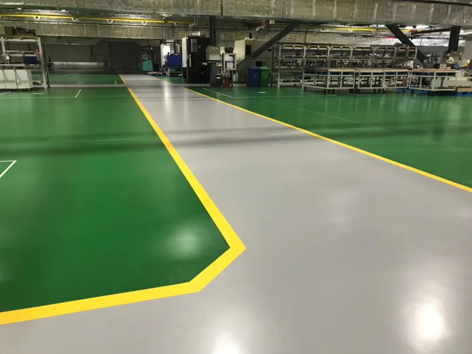 晟航旧站工业车间地坪实景