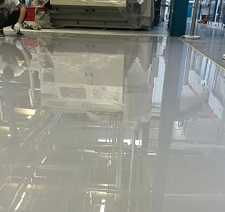 埃德里希施工的西卡环氧自流平完工